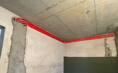 厨卫顶面布管特色工艺