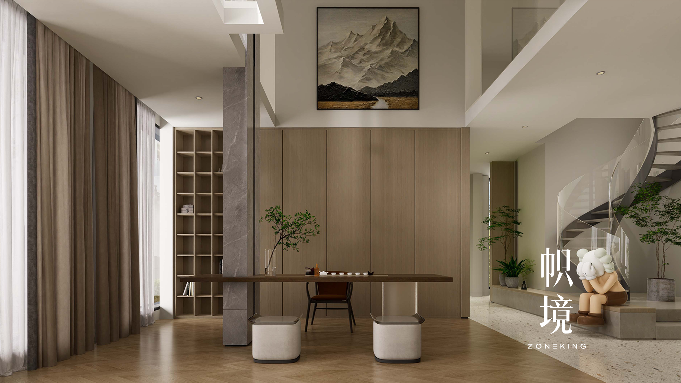 麓隐桐溪-中国风骨